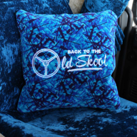 Deense Pluche Blue pillow Back to the Oldskool 3 spaak