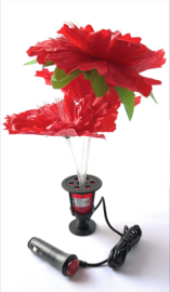 Rode bloem ( edco ) 12-24 Volt