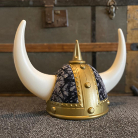 Viking Helmet - Danish Pluche (Grey)