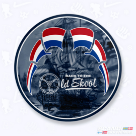 Back to the Oldskool - Schip Editie - Autocollant