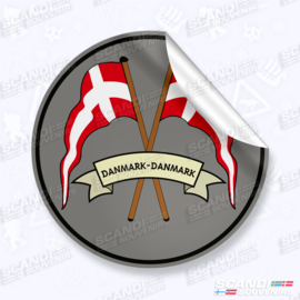 Crossed Flags (Danmark-Danmark)