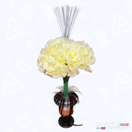 Custom Truck Flower - Anjer (Wit)