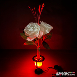 Custom Truck Flower - White Roses