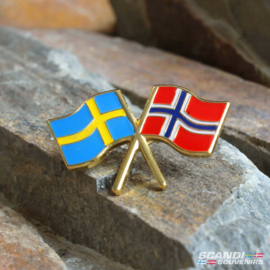 Flag Sweden/ Norway - Pin