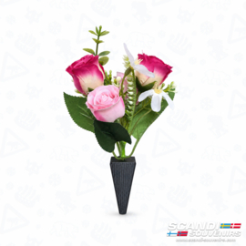 Oldskool Window Flower - Roze