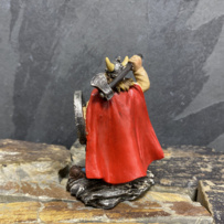 Viking avec hache et bouclier - Statuette