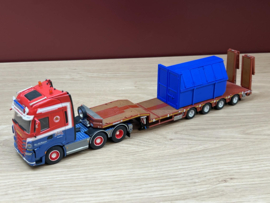 Afsluitbare Afvalcontainer  Blauw (1:50)