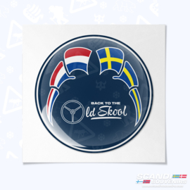 Back to the Oldskool (NL-SE) - 3D Sticker