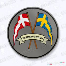 Crossed Flags (Danmark-Sweden)