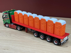 Dixie/ Mobiele Toilet Oranje