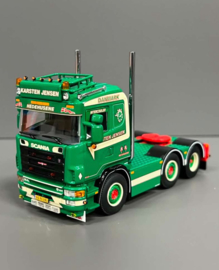 WSI 01-5014 Karsten Jensen; SCANIA 4 SERIES FLAT ROOF 6X2 TWIN STEER