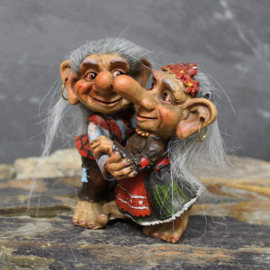 Couple de Trolls - Statuette