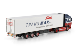 WSI 01-4635 Bjarne Nielsen; DAF 95XF SPACE CAB 4X2 REEFER TRAILER - 3 AXLE