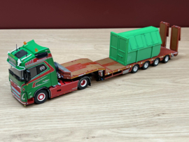 Afsluitbare Afvalcontainer  GrasGroen (1:50)