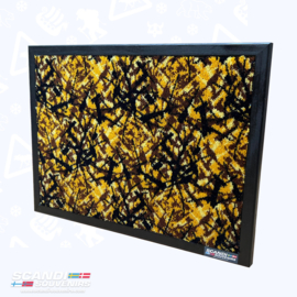 Prikbord Deense Pluche - Geel