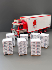 pallets met diepgevroren vis ( set van 10 stuks) 1:50