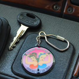 Worldwide Trucker Girls - Keychain