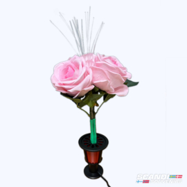 Custom Truck Flower - Pink Roses