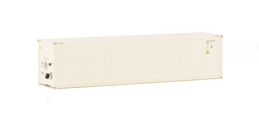 WSI 03-2051 White Line; 40FT REEFER CONTAINER