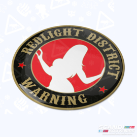 Redlight District - 3D Sticker