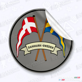 83. Crossed Flags (Danmark-Sweden)