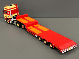 WSI 01-4445 Torben Rafn; VOLVO F12 GLOBETROTTER 6X2 TAG AXLE SEMI LOW LOADER - 3 AXLE