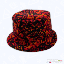 Danoise Peluche Bucket Hat - (Rouge)