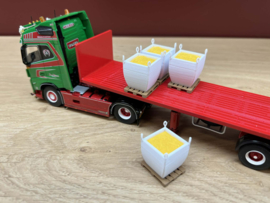 Big Bag op pallet (set van 4)   (1:50) Zand