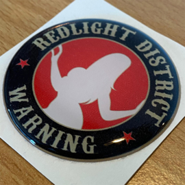 Redlight District - 3D Sticker