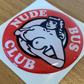 Nude Bus Club - 3D Sticker