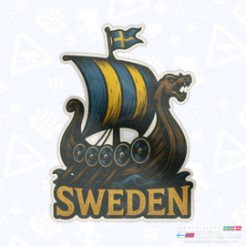 Sweden Viking - Sticker