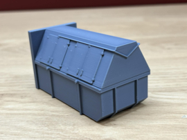 Afsluitbare Afvalcontainer  Grijs (1:50)