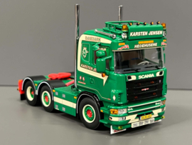 WSI 01-5014 Karsten Jensen; SCANIA 4 SERIES FLAT ROOF 6X2 TWIN STEER