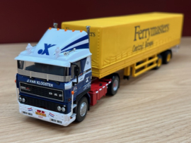 WSI 01-4485 J. van Klooster; DAF 2800 4X2 CLASSIC CURTAINSIDER TRAILER - 2 AXLE
