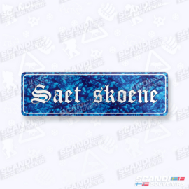 Saet Skoene - Blauw