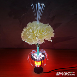 Custom Truck Flower - Œillet (Blanc)