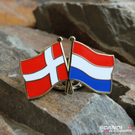 Vlaggen Denemarken | Nederland - Pin