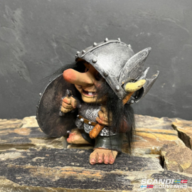 Viking Trol Noors Schild & Bijl - Beeldje