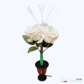 Custom Truck Flower - White Roses