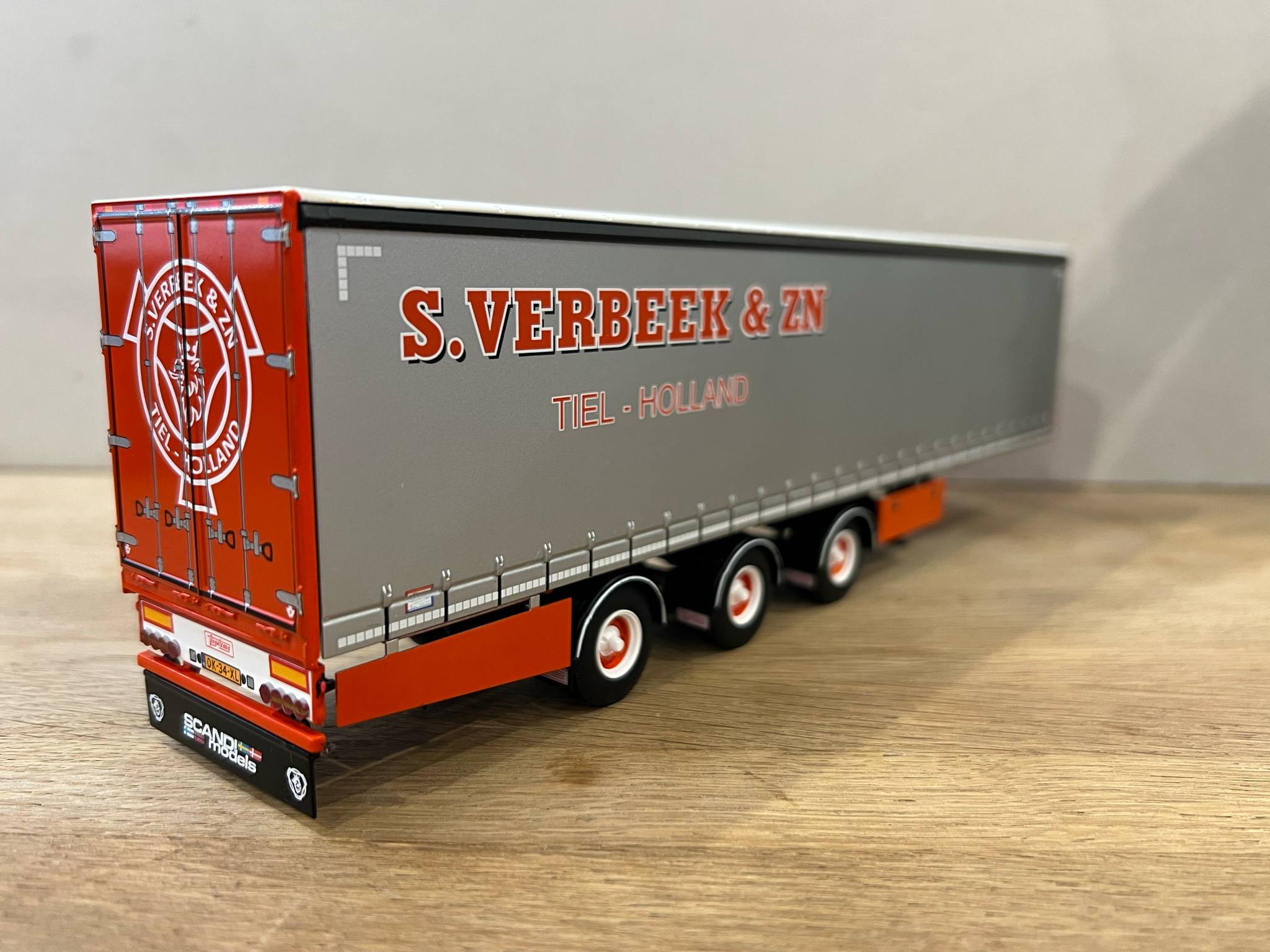 WSI S.Verbeek & Zn curtainside trailer (B-Keuze)