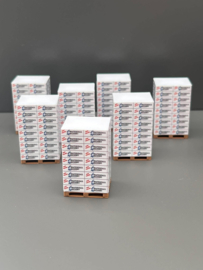 pallets met diepgevroren vis ( set van 10 stuks) 1:50