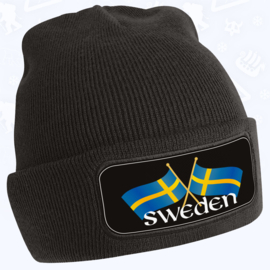 Zweden Vlaggen - Winter Muts