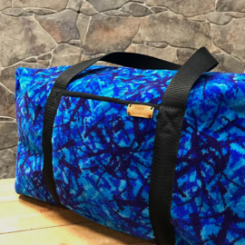 Weekend Tas - Deense Pluche (Blauw)