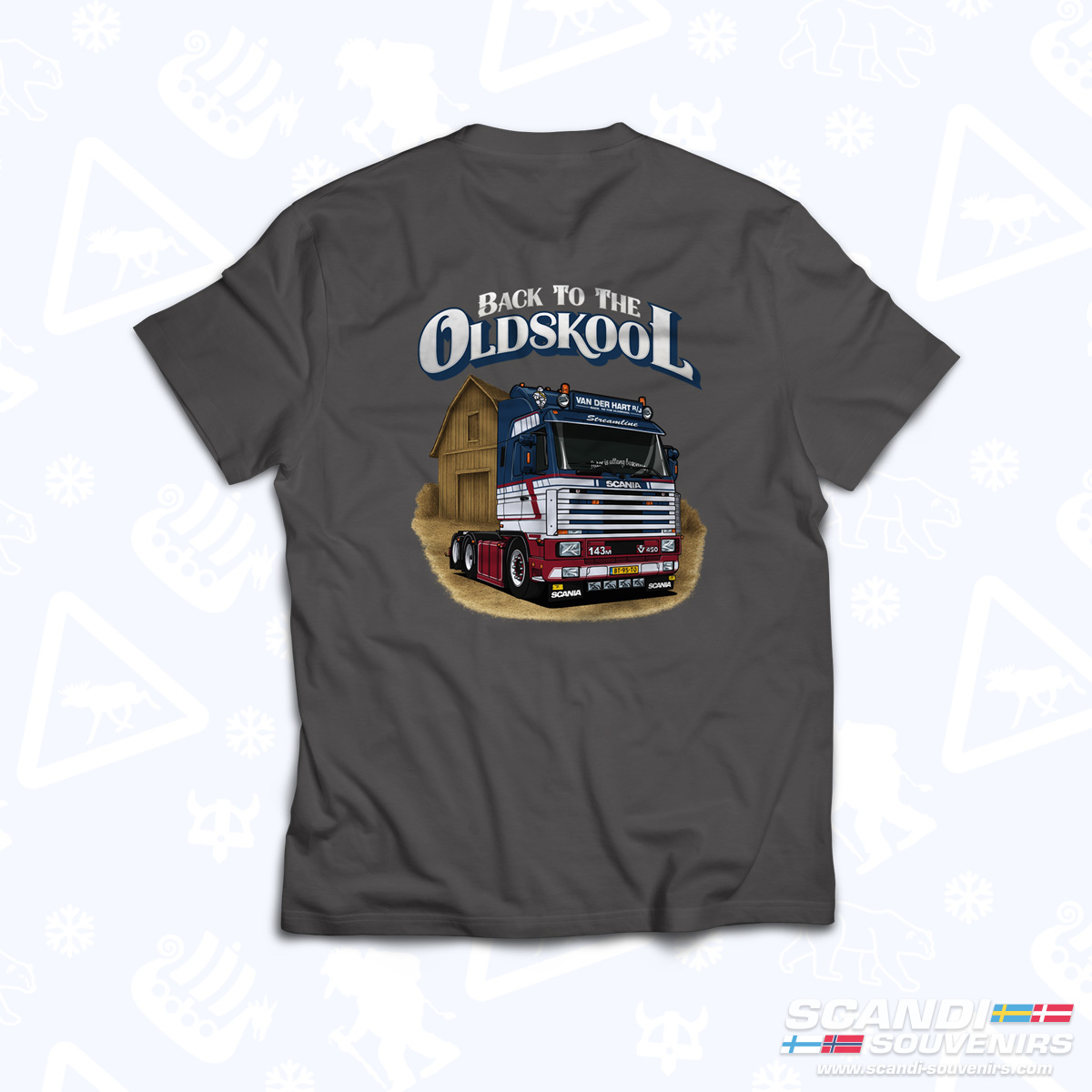 Back to the Oldskool 143 -  T-Shirt