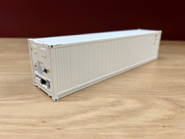 WSI 03-2051 White Line; 40FT REEFER CONTAINER