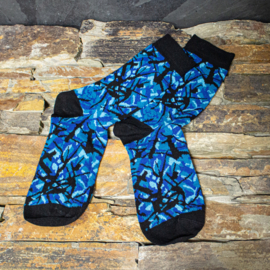Danish Pluche Socks - (Blue)
