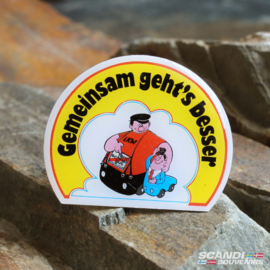 Gemeinsam geht's besser - pin