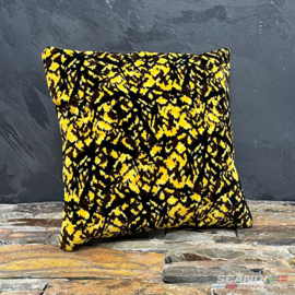 Danish Pluche Pillow - (Yellow)