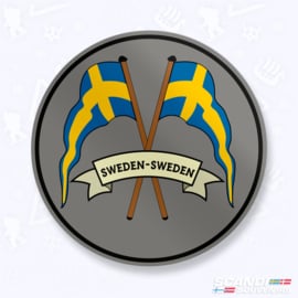 Crossed Flags (Sweden-Sweden)