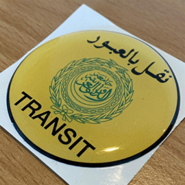 TRANSIT - 3D Sticker